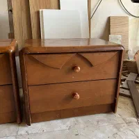 پاتختی چوبی و میز تلفن