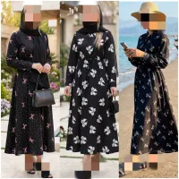 لباس زنانه پیراهن ساحلی پاپیونی و بابونه شیکان کده