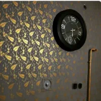 نقاشی ساختمان ورنگ طرح کاغذدیواری وسفید کاری
