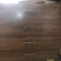 دراور چهار کشاب ومیز آرایش آینه ریلی