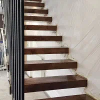 پله چوبی و کابینت انواع کار داخلی