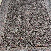 فرش ابریشم ماشینی ۱۵۰۰ شانه برند بهشتی