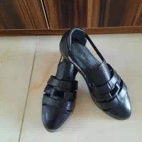 کفش تابستانی تمام چرم نو