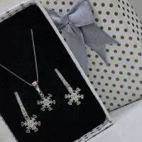 نیمست نقره مدل دونه برف عیار 925