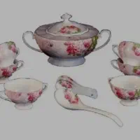 سرویس سلطنتی خاص وارداتی نو جعبه دار لمونژ