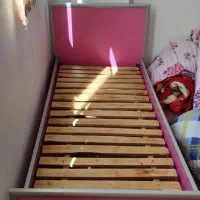 تخت خواب تک نفره دخترانه