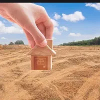 200متر زمین بعد از خانه های مسکن مهر