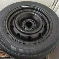 4عدد رینگ فولادی فابریک بالاستیک قالپاق قیمت15