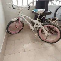 دوچرخه ۲۰ دخترانه در حد نو لاستیک عقب تعویض شود