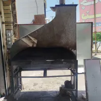 منقل زغالی یک مترو نیم بدنه محکم عالی