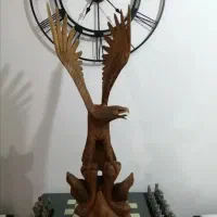 مجسمه چوبی