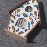 زنگ درب طرح قدیم