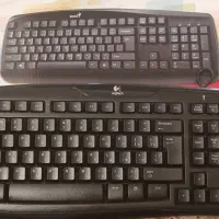 کیبورد استثنایی روسی انگلیسی  genius