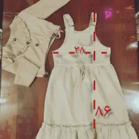 پیراهن دخترانه بچگانه نو