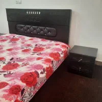 سرویس تخت دونفره با میز آرایشی و دو عدد پاتختی