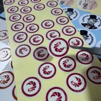 چاپ لیبل دایره / لیبل با قالب دلخواه