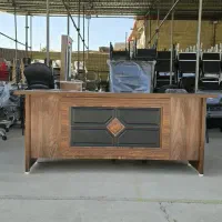میز اداری وکیوم سایز 160و 180با ال بغل