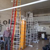 اجاره و کرایه چهارپایه نردبان مخابراتی ومفصلی