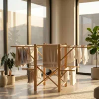 بندرخت چوبی راش مدل داروینا،نیلدا
