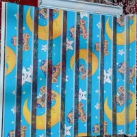 دو عدد پرده زبرا