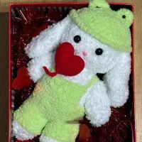 هدیه خاص و متفاوت عروسک خرگوشی دستباف