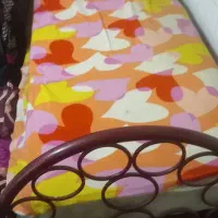 تختخواب فلزی و تشک یک نفره طبی