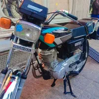 هندا125بهرومدل۸۷پلاک ملی موتور سالم