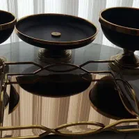 سه تیکه پذیرایی فلز باسینی