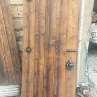 درب چوبی ویلایی