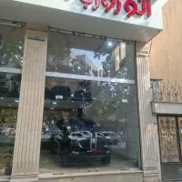 فروشنده ی  خانم اشنا با محیط نمایشگاه