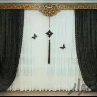 نصب پرده و کتیبه