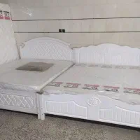 ۱۲۳۴۵تخت فلزی نورانی دوطبقه تشکی مرکزی