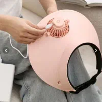 کلاه پنکه دار / کلاه فن دار / کلاه نقاب دار