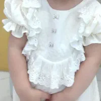 پیراهن مجلسی بچه گانه نباتی
