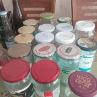 شیشه در فلزی قوطی شیر خشک دبه و ...