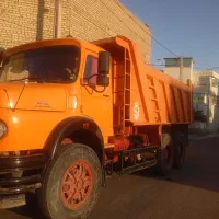 کامیون بنز ده چرخ کمپرسی