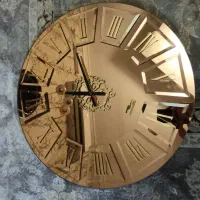 تشک تخت،ساعت دیواری،آیینه و تخت فلزی یک نفره،بخاری
