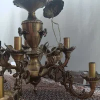 لوستر برنز قدیمی سنگین