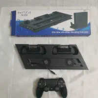 دسته و شاررژ و استند ps4