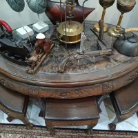 میز آنتیک عطیقه و پارتیشن