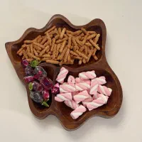 ظروف پذیرایی(ساخته شده با سنگ مصنوعی با طرح چوب)