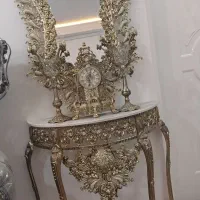 آینه شمعدان برنز
