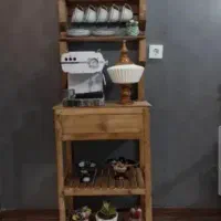 کافی‌بار جنس چوب روس درجه یک یا ابعاد دلخواه