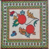 گلیم 30 در30|گلیم، جاجیم، گبه|سیرجان, |دیوار