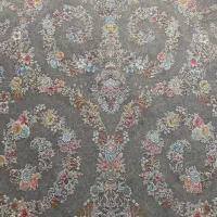 فرش ۱۲متری گل برجسته سالم و تمیز