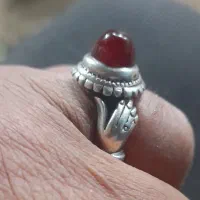 انگشتر نقره دستودلبر ممی
