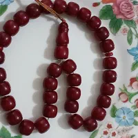 تسبیح کهربا با رنگ پذیری بالا
