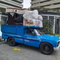 باربری نیسان بار حمل اثاث منزل و جعیزیه باکارگر