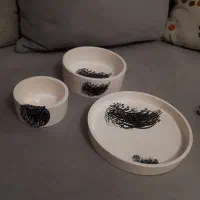 ظرف سه تکه