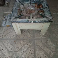 اجاق گاز تک شعله بزرگ